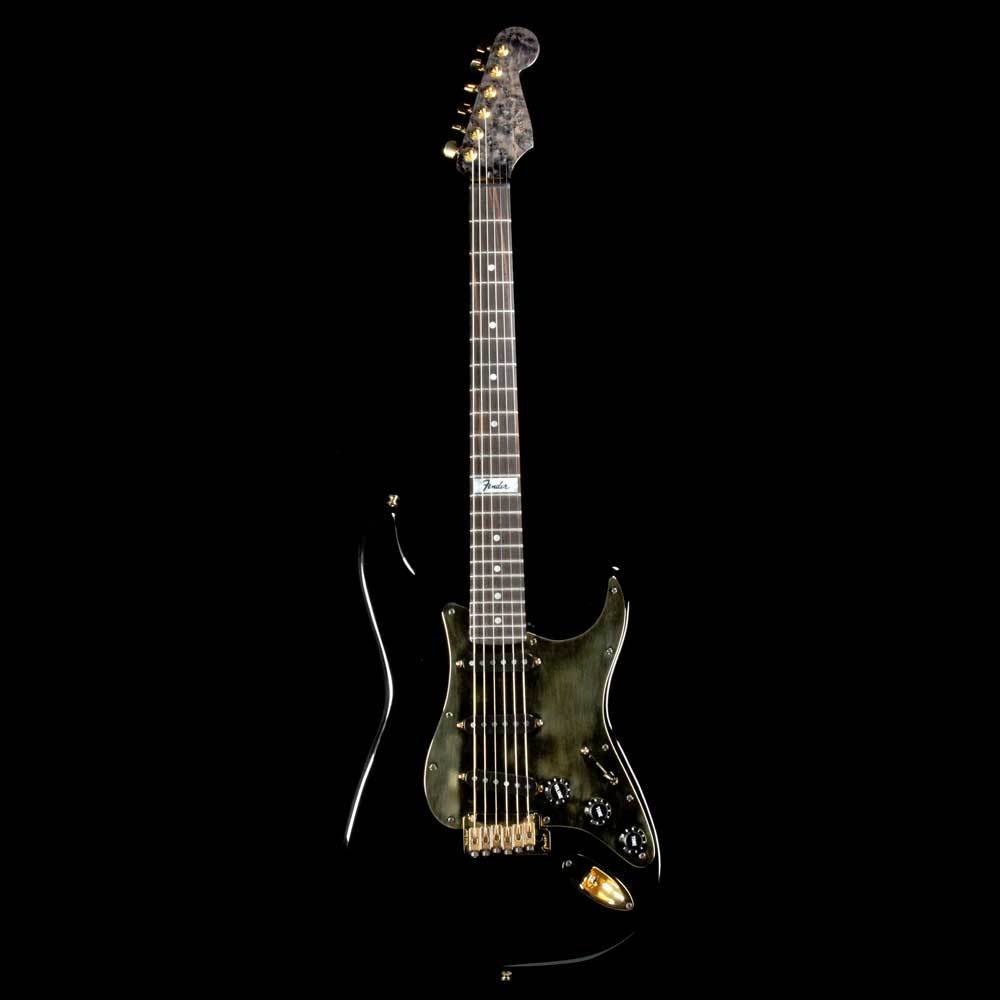 Fender Custom Shop Aluminum Stratocaster Black and Gold 1995 — 2