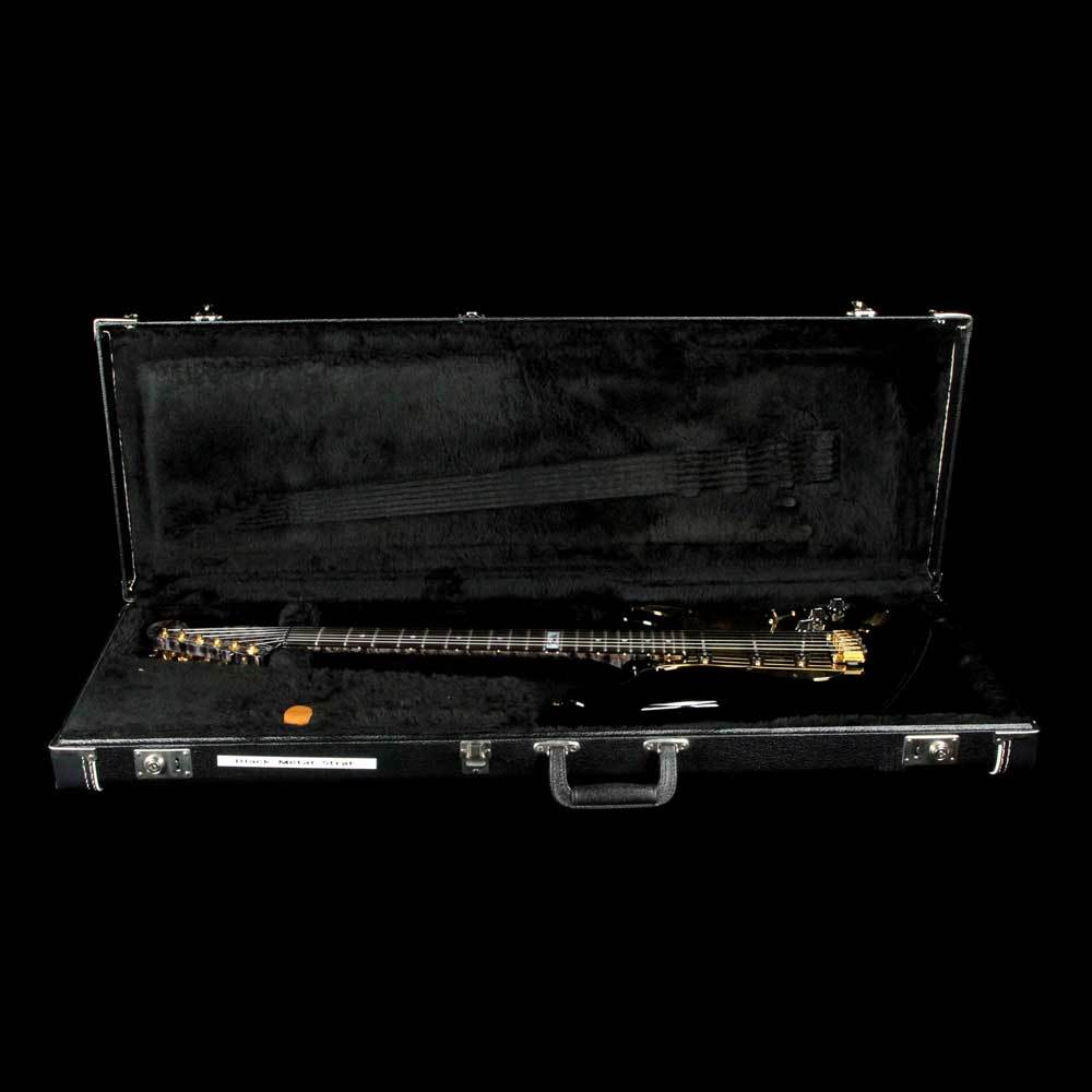 Fender Custom Shop Aluminum Stratocaster Black and Gold 1995 — 9