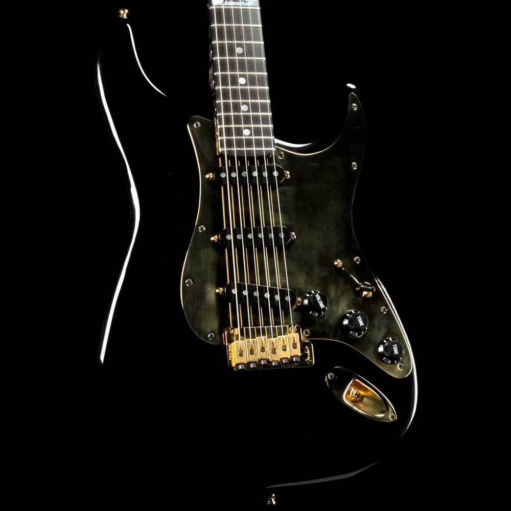 Fender Custom Shop Aluminum Stratocaster Black and Gold 1995 — 1