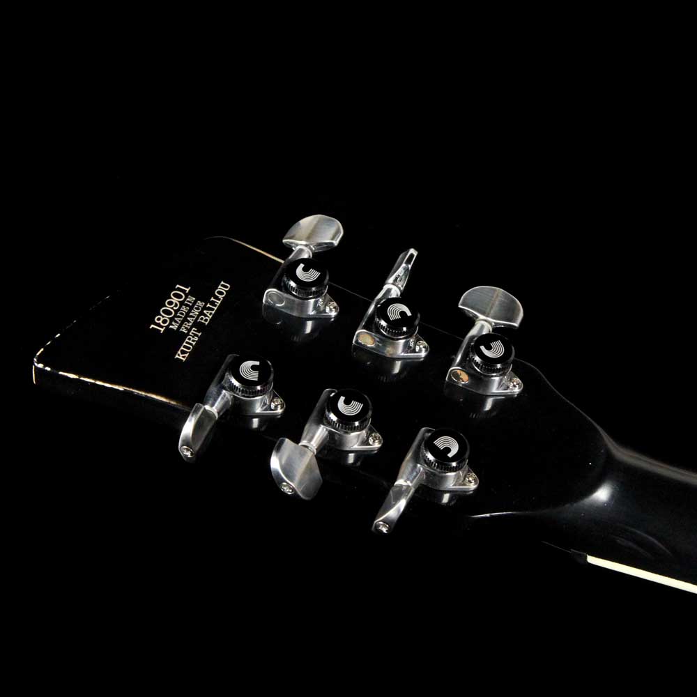 Wild Custom Guitars Firewild Kurt Ballou Spec Black Over Paisley Relic — 5