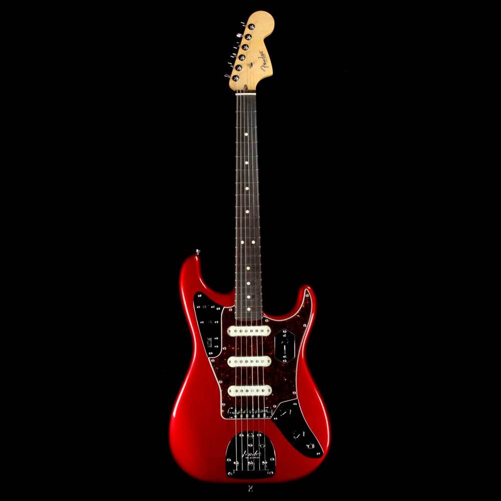 Fender Jaguar Strat Limited Edition Candy Apple Red — 2