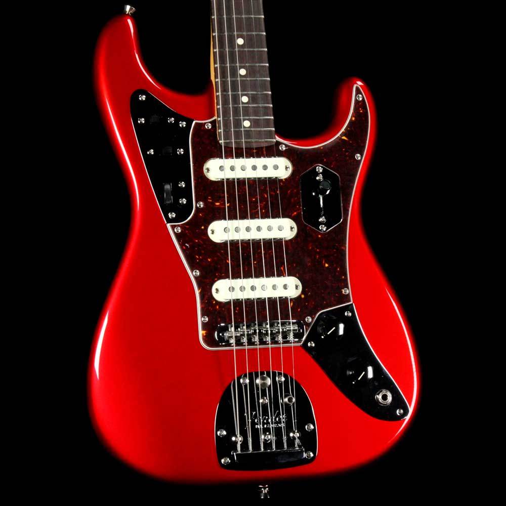 Fender Jaguar Strat Limited Edition Candy Apple Red — 1