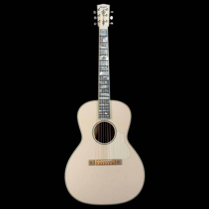 Bourgeois L-DBO Whyte Rabbit Acoustic-Electric Transparent White
