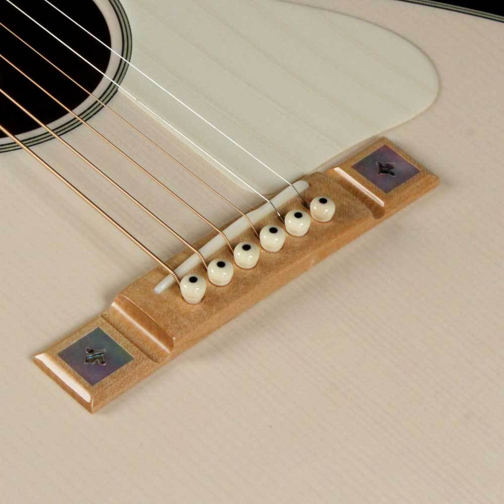 Bourgeois L-DBO Whyte Rabbit Acoustic-Electric Transparent White — 6