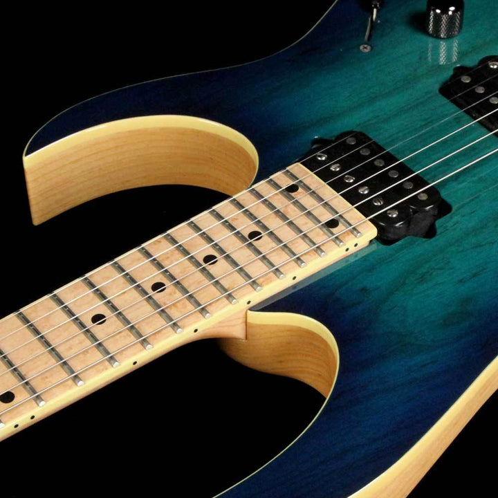 Ibanez RG652AHMFX RG Prestige Nebula Green Burst 2017