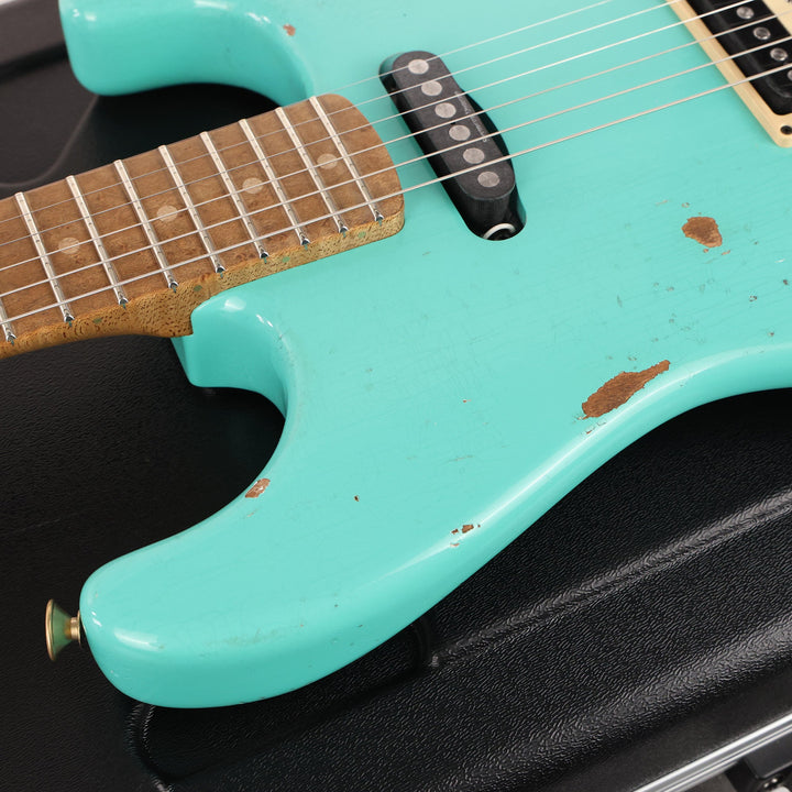 Charvel Custom Shop San Dimas HS Nitro Aged Roasted Alder Seafoam Green