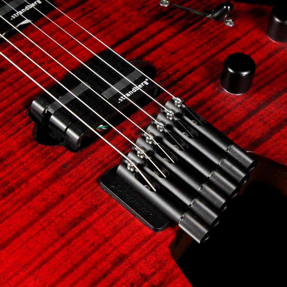 Strandberg J-Series Boden J6 Transparent Red 2016 — 6