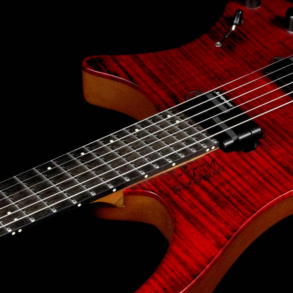 Strandberg J-Series Boden J6 Transparent Red 2016 — 7