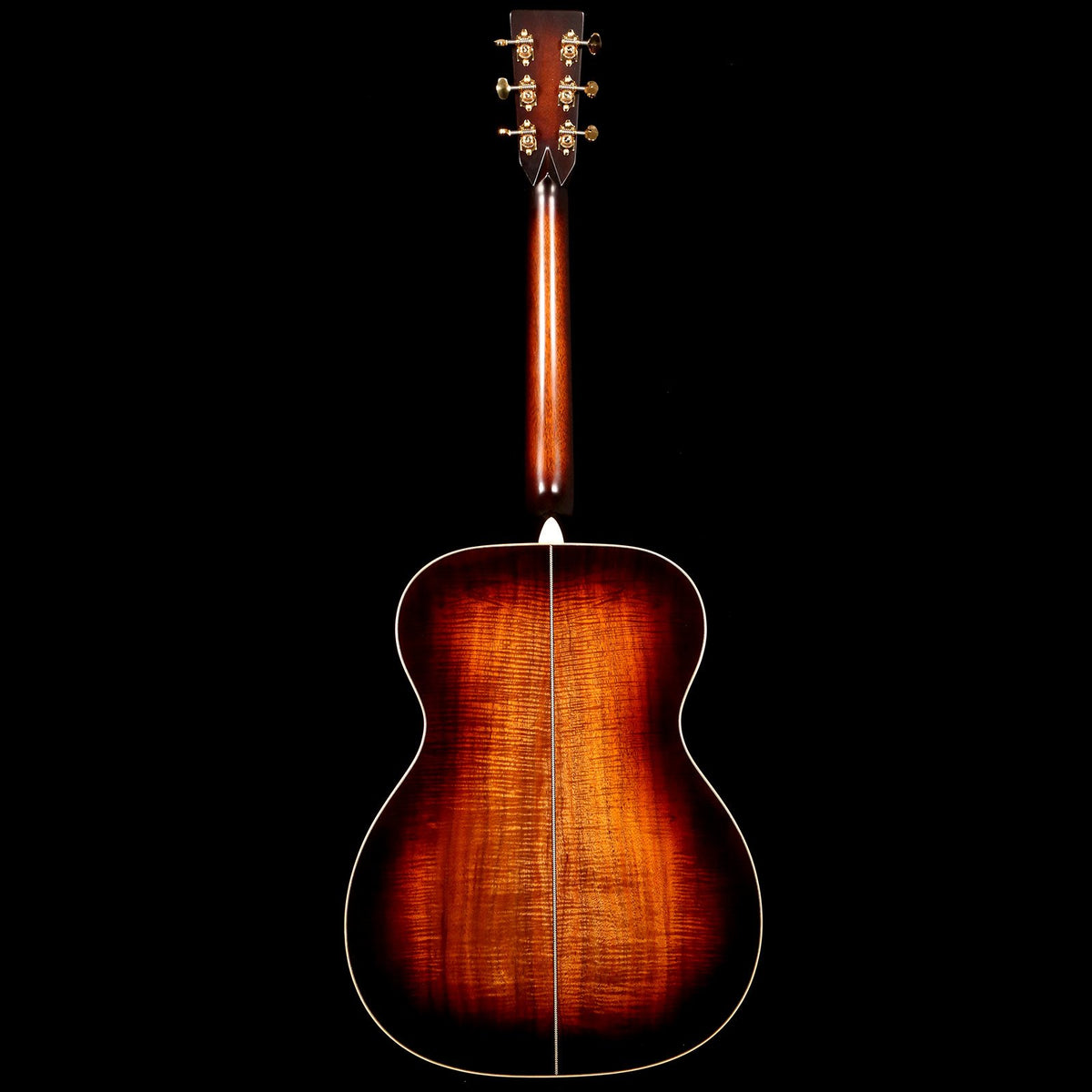 Martin Custom Shop OM Premium Flame Koa Sunburst — 3