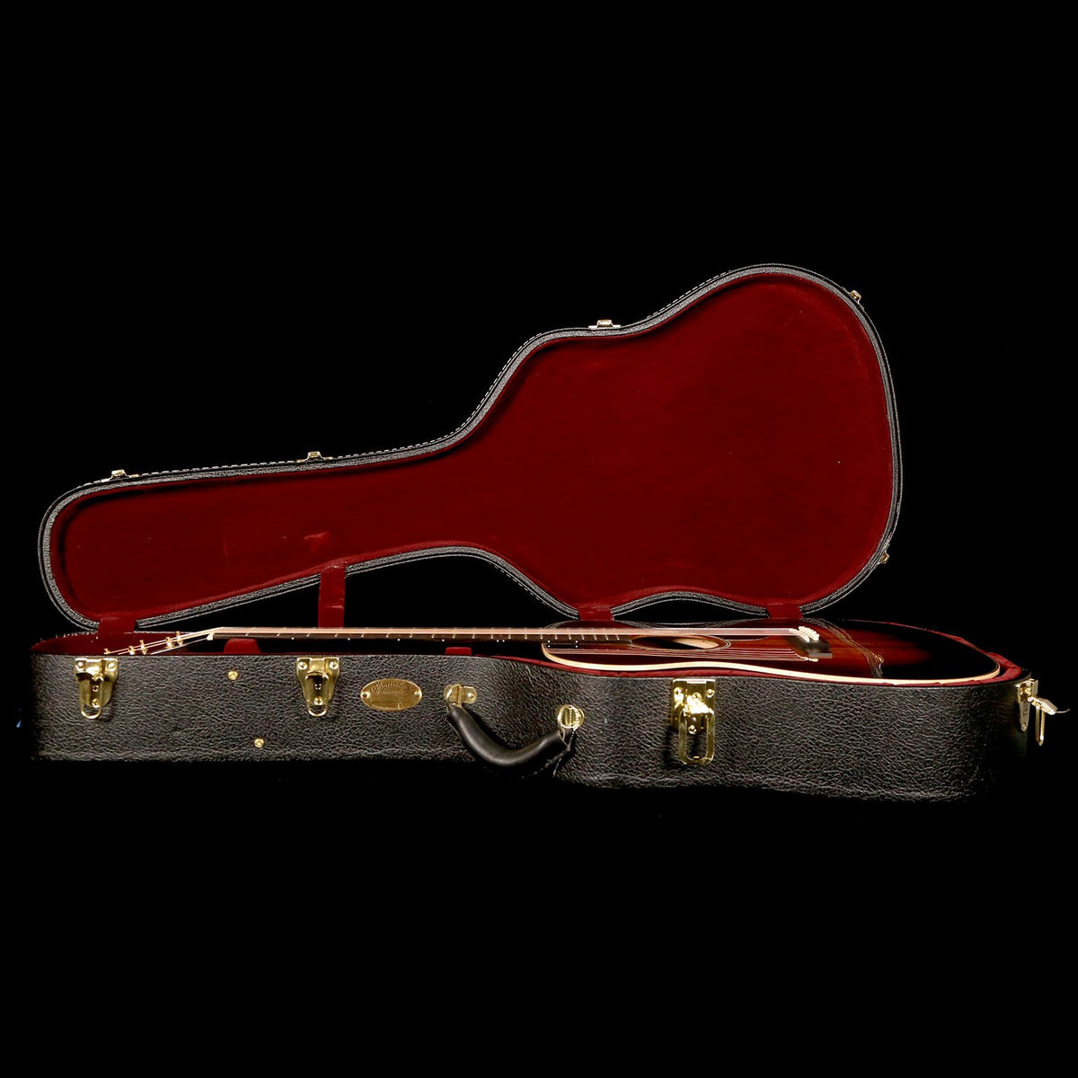 Martin Custom Shop OM Premium Flame Koa Sunburst — 8