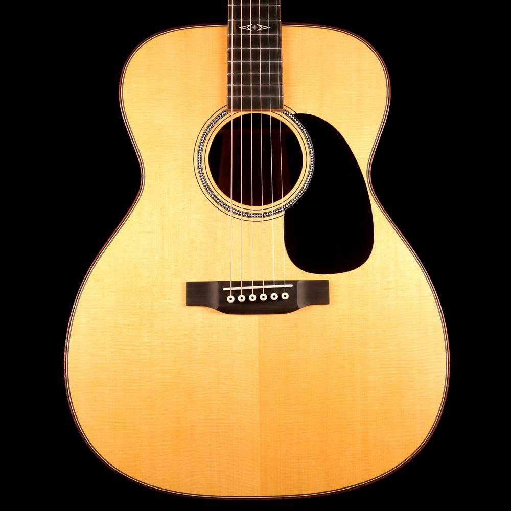 Martin Custom Shop M-36 Acoustic Asian Ebony and Flamed Koa — 1