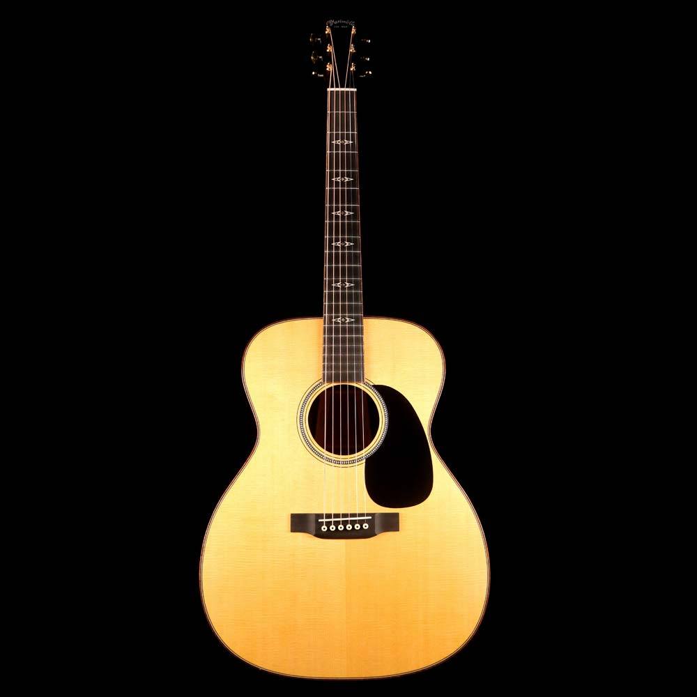 Martin Custom Shop M-36 Acoustic Asian Ebony and Flamed Koa — 2