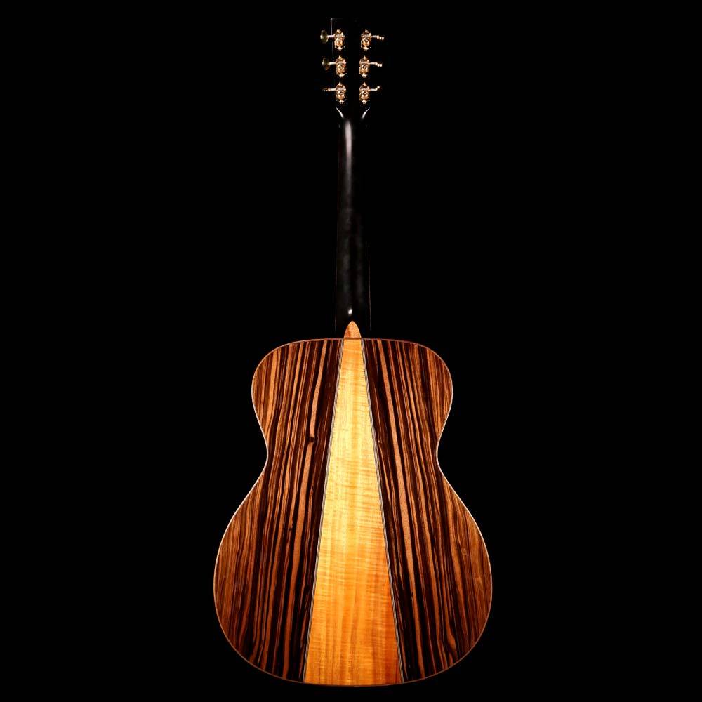 Martin Custom Shop M-36 Acoustic Asian Ebony and Flamed Koa — 3