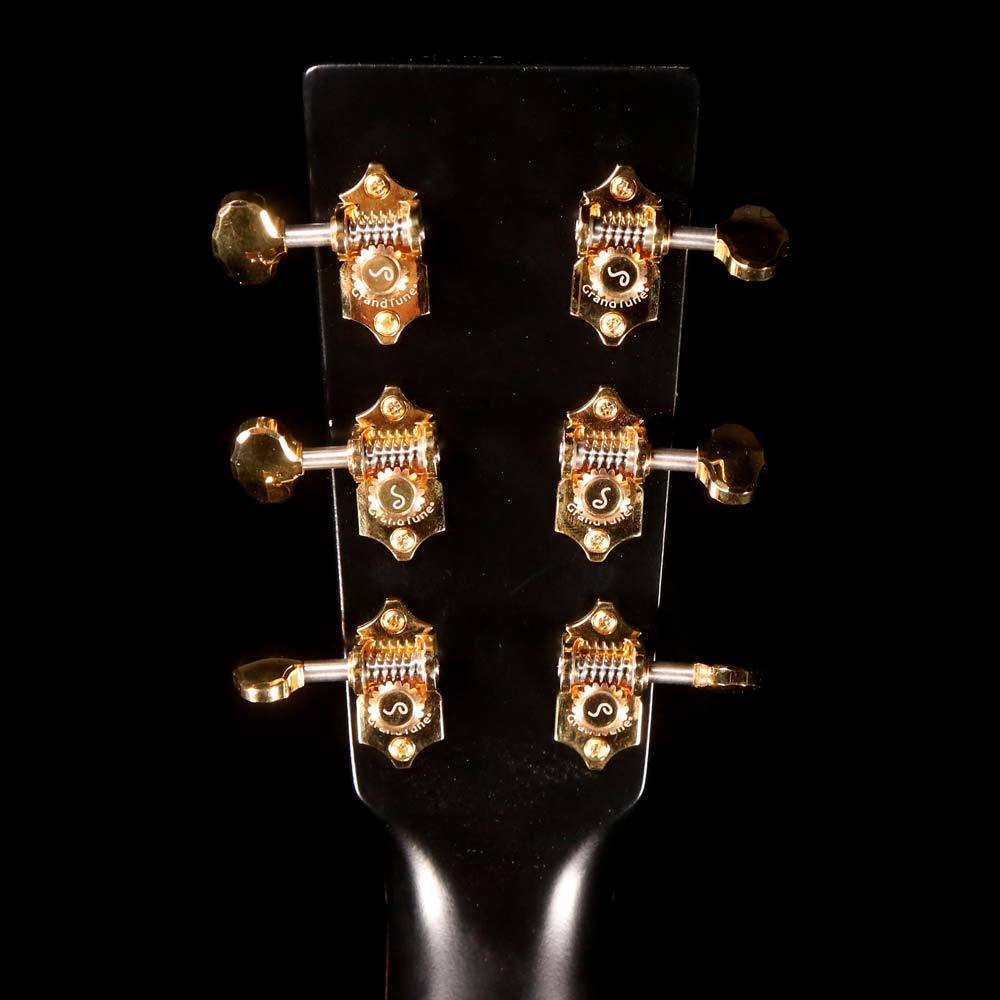 Martin Custom Shop M-36 Acoustic Asian Ebony and Flamed Koa — 5
