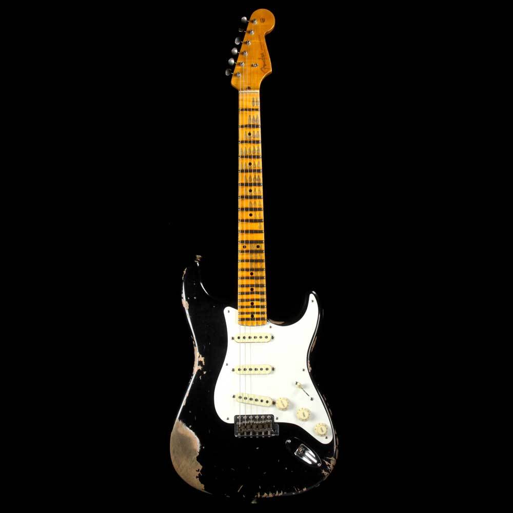 Fender Custom Shop 1958 Stratocaster Heavy Relic Black 2018 — 2