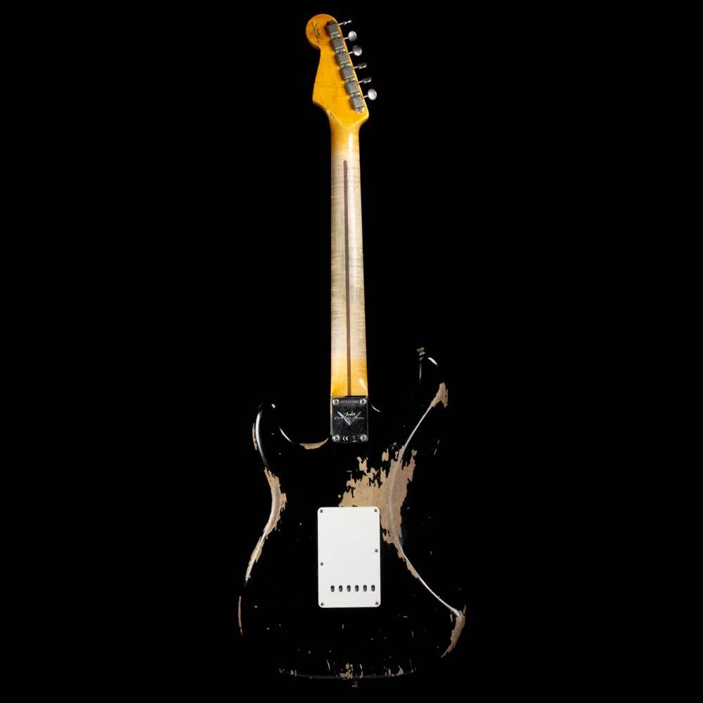 Fender Custom Shop 1958 Stratocaster Heavy Relic Black 2018 — 3