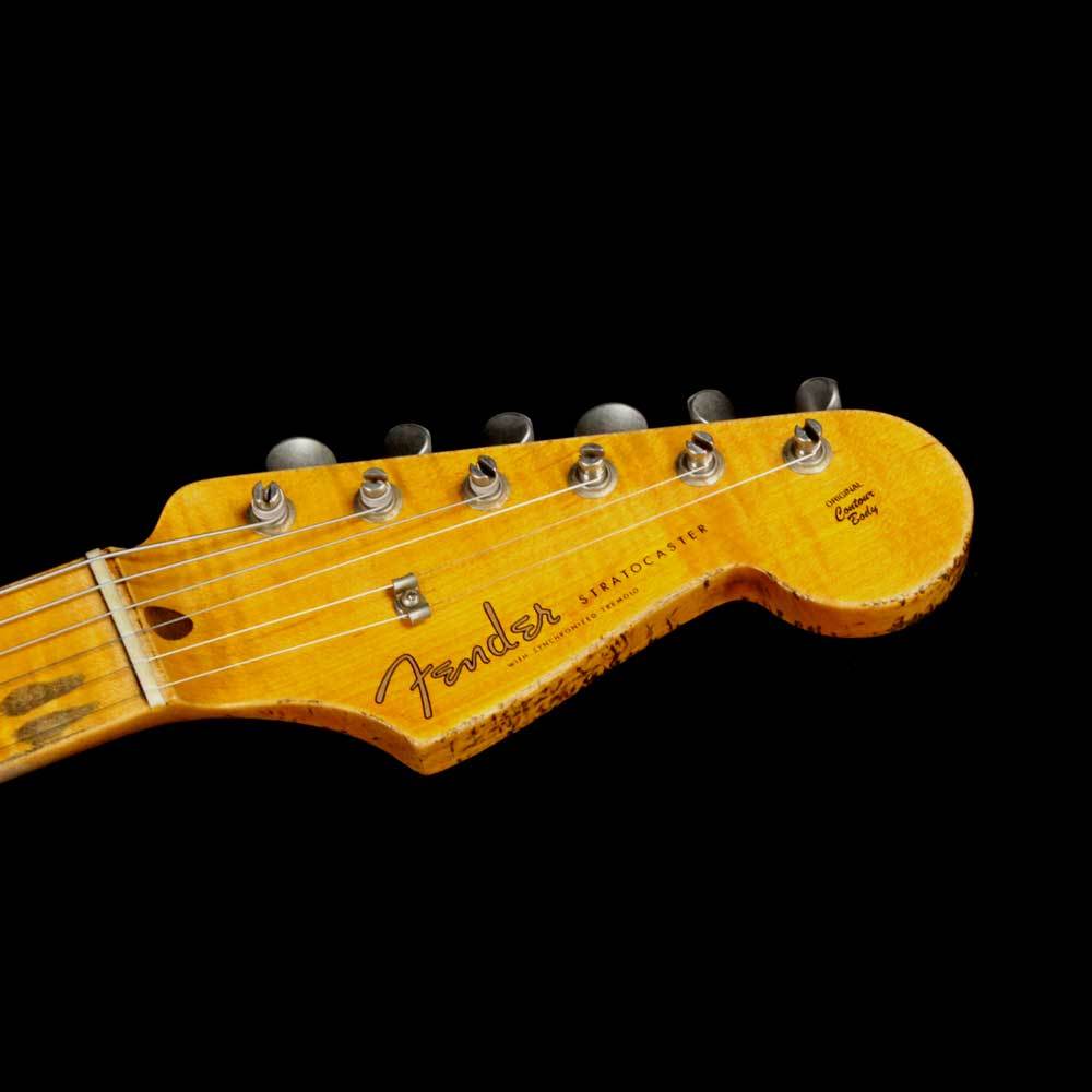 Fender Custom Shop 1958 Stratocaster Heavy Relic Black 2018 — 4