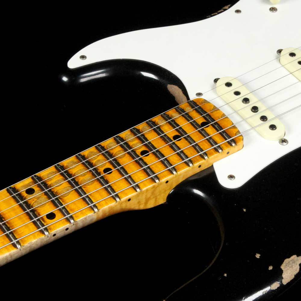 Fender Custom Shop 1958 Stratocaster Heavy Relic Black 2018 — 8