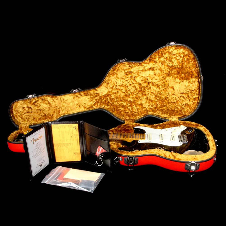 Fender Custom Shop 1958 Stratocaster Heavy Relic Black 2018