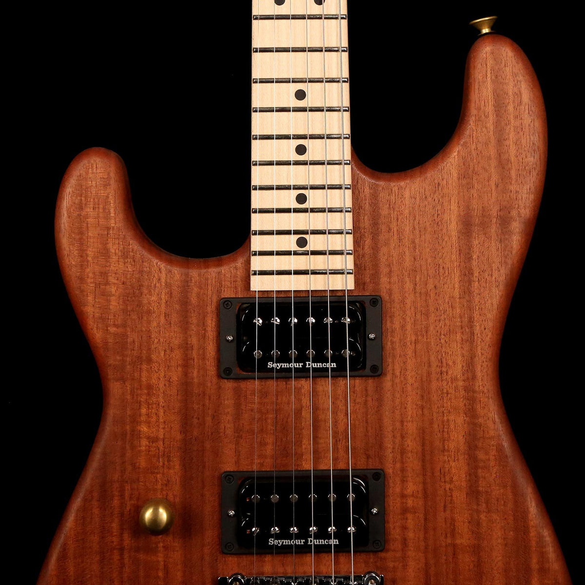 Charvel Custom Shop Cooked Mahogany San Dimas Natural Oil Left-Handed — 6