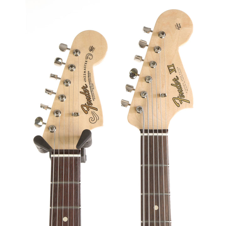 Fender Custom Shop Doubleneck Jazzmaster and Bass VI Masterbuilt Dennis Galuszka 3-Tone Sunburst