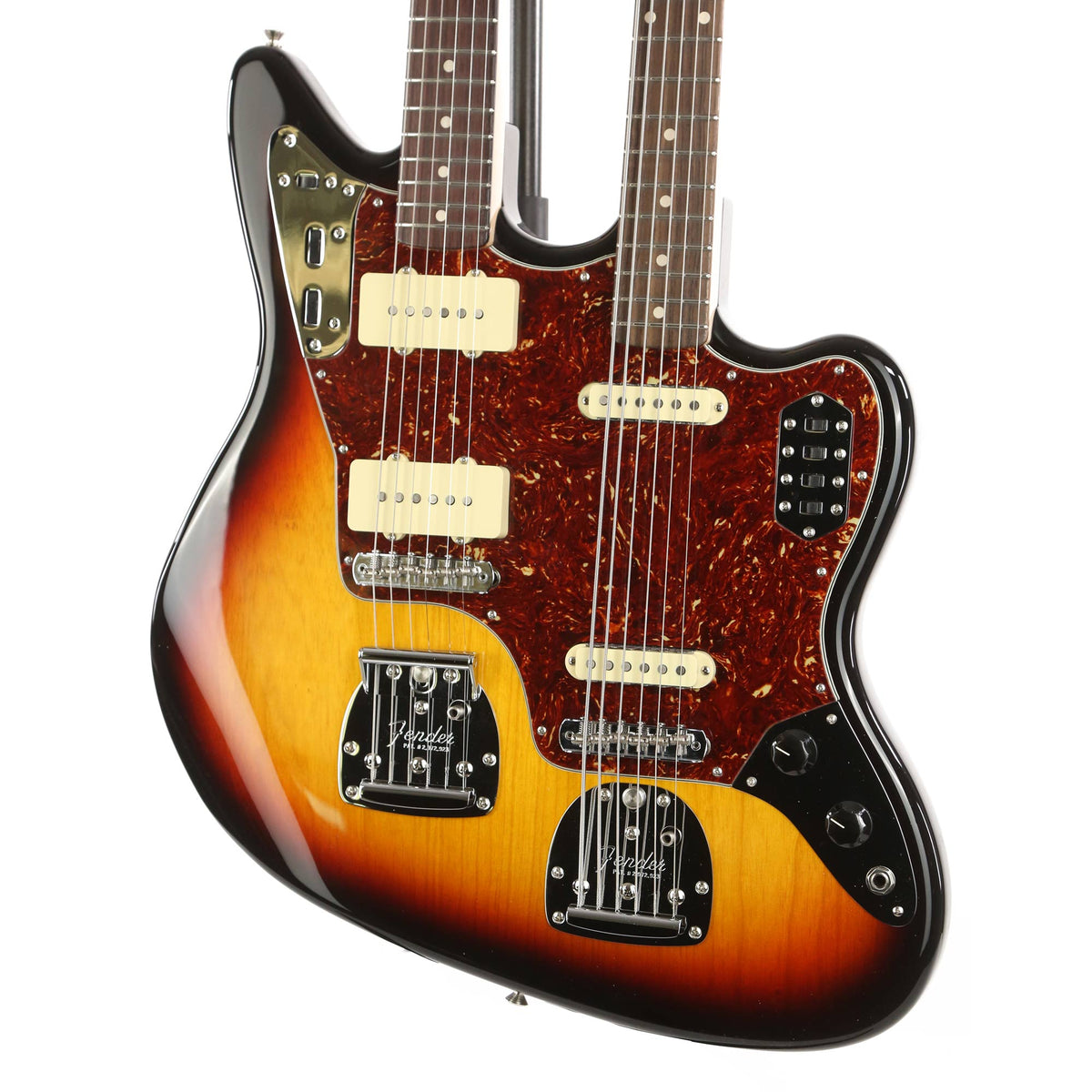 Fender Custom Shop Doubleneck Jazzmaster and Bass VI Masterbuilt Dennis Galuszka 3-Tone Sunburst — 7