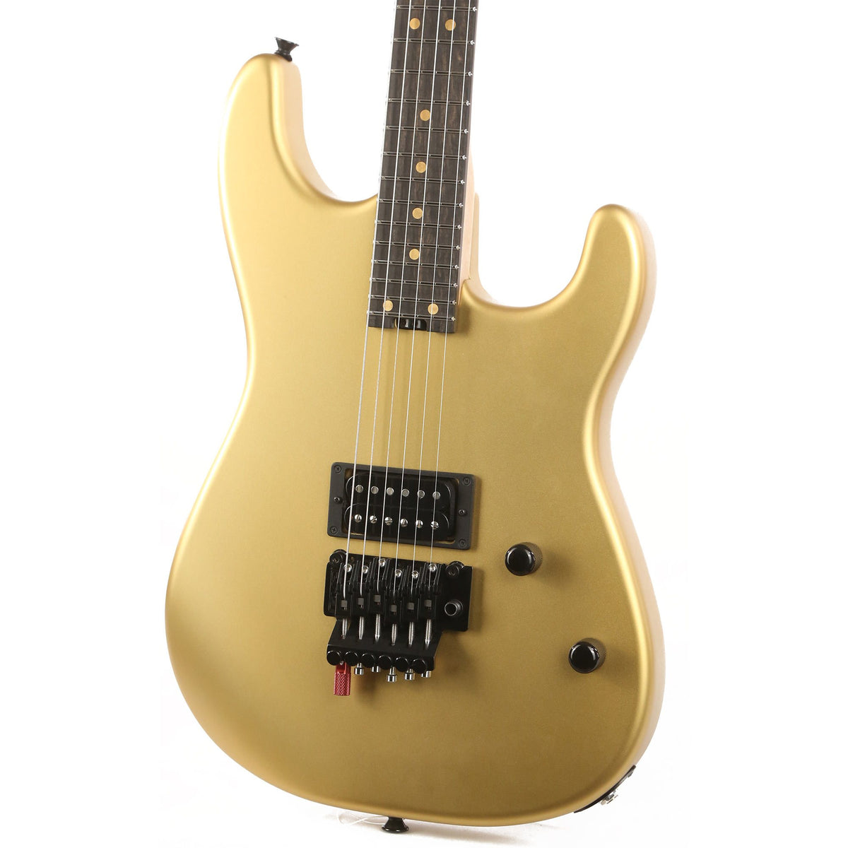 Charvel Custom Shop FU-Tone Loaded San Dimas Satin Frost Gold 2019 — 7
