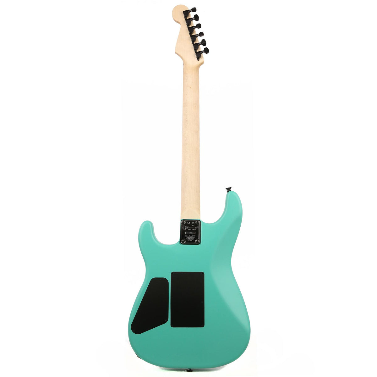 Charvel Custom Shop FU-Tone Loaded San Dimas Satin Frost Seafoam Green Music Zoo Exclusive — 3