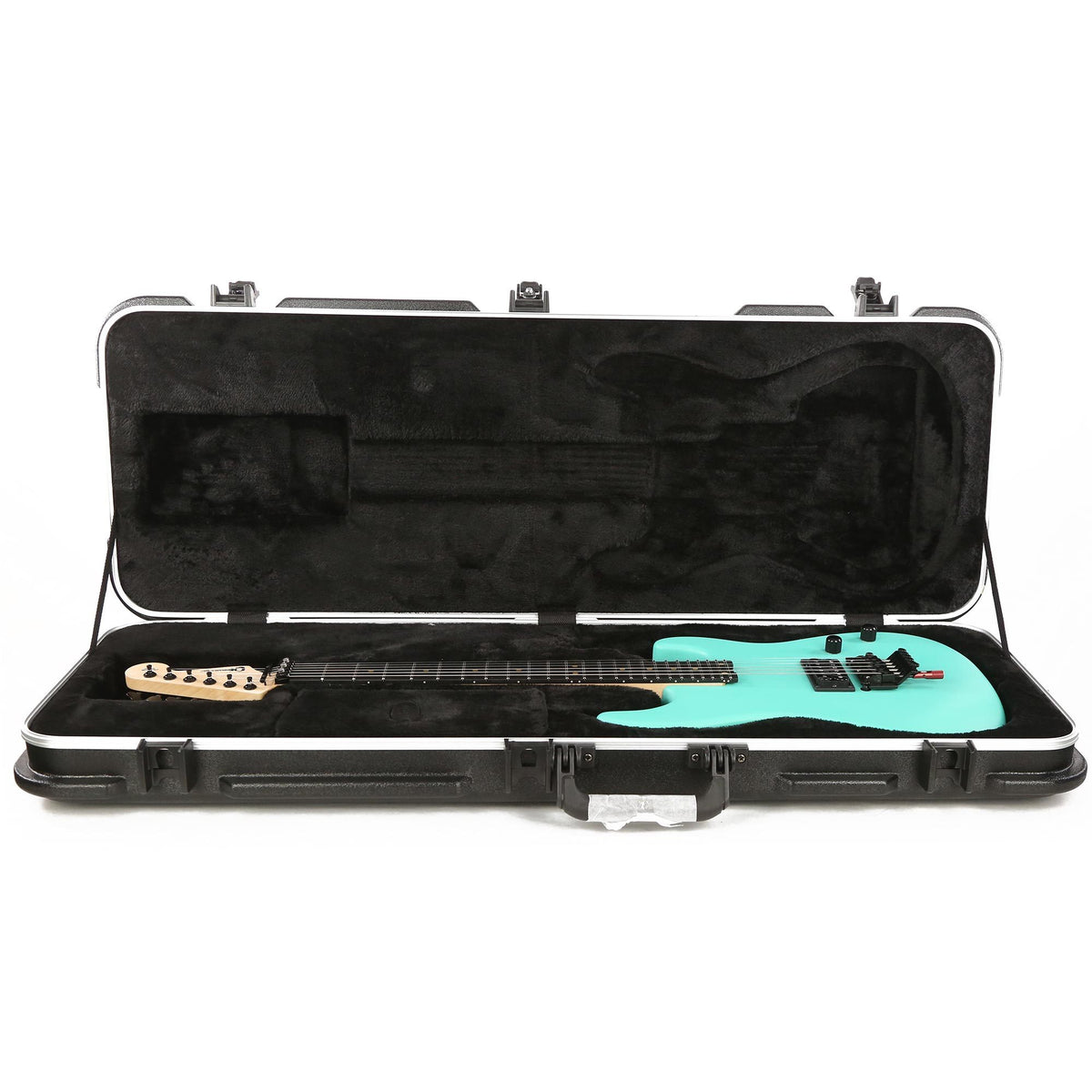 Charvel Custom Shop FU-Tone Loaded San Dimas Satin Frost Seafoam Green Music Zoo Exclusive — 9