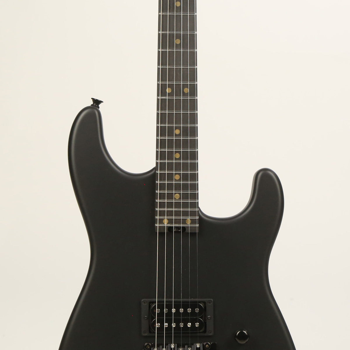 Charvel Custom Shop FU-Tone Loaded San Dimas Satin Black Music Zoo Exclusive — 6