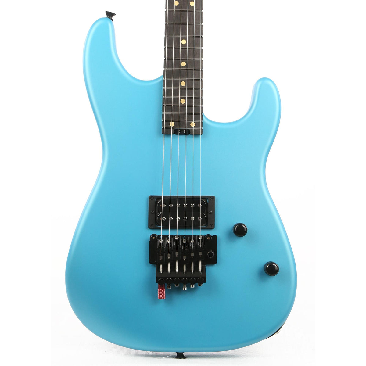 Charvel Custom Shop FU-Tone Loaded San Dimas Satin Frost Blue Music Zoo Exclusive — 1