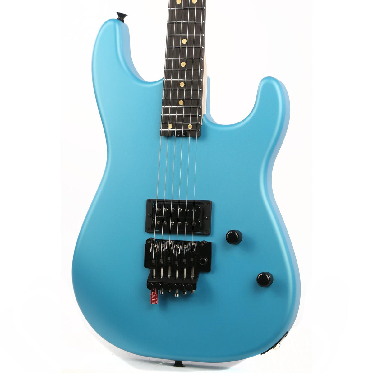 Charvel Custom Shop FU-Tone Loaded San Dimas Satin Frost Blue Music Zoo Exclusive — 6