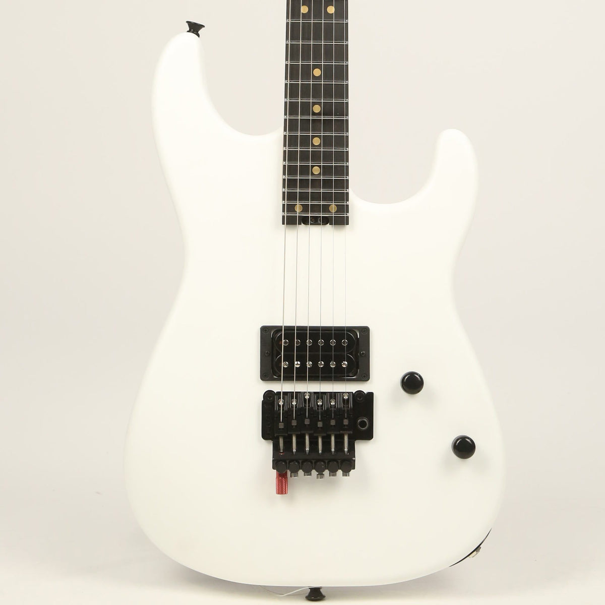 Charvel Custom Shop FU-Tone Loaded San Dimas Satin White Music Zoo Exclusive — 1