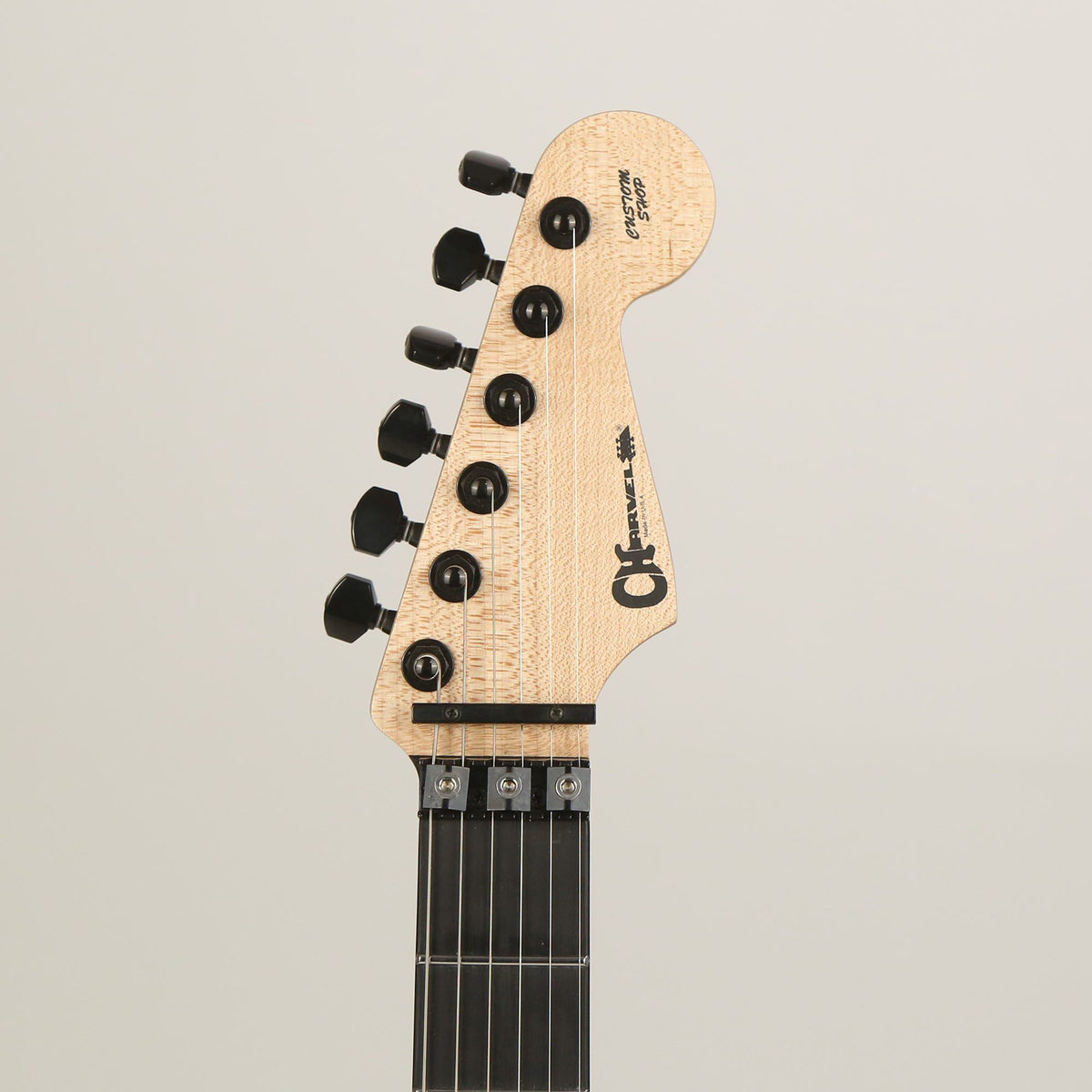 Charvel Custom Shop FU-Tone Loaded San Dimas Satin White Music Zoo Exclusive — 4