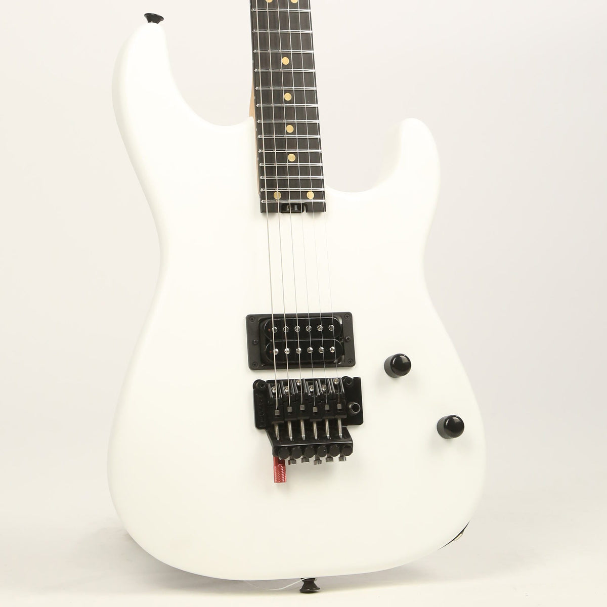 Charvel Custom Shop FU-Tone Loaded San Dimas Satin White Music Zoo Exclusive — 6