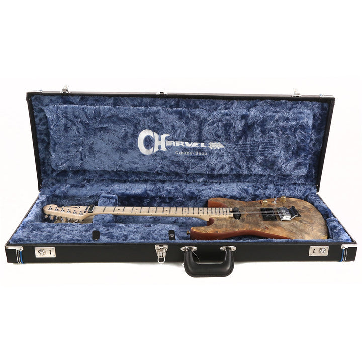 Charvel Custom Shop San Dimas Buckeye Burl Top Oil Finish