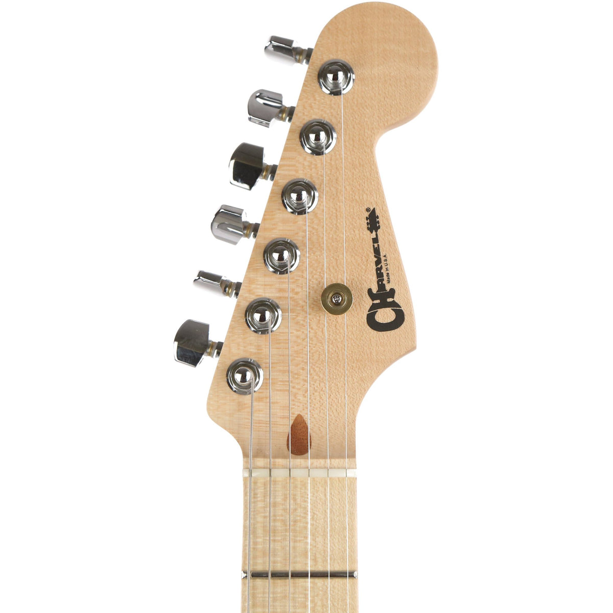 Charvel Custom Shop San Dimas HS Hardtail Buckeye Burl Top Oil Finish — 4