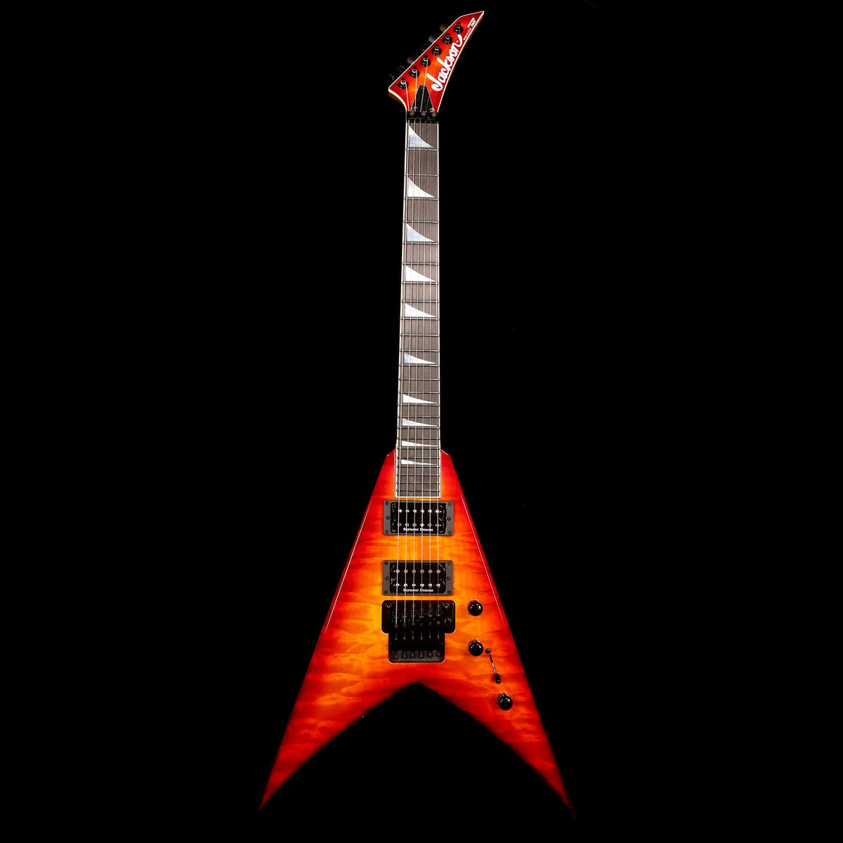 Jackson Custom Shop KV2 King V Roasted Mahogany Cherry Burst — 2