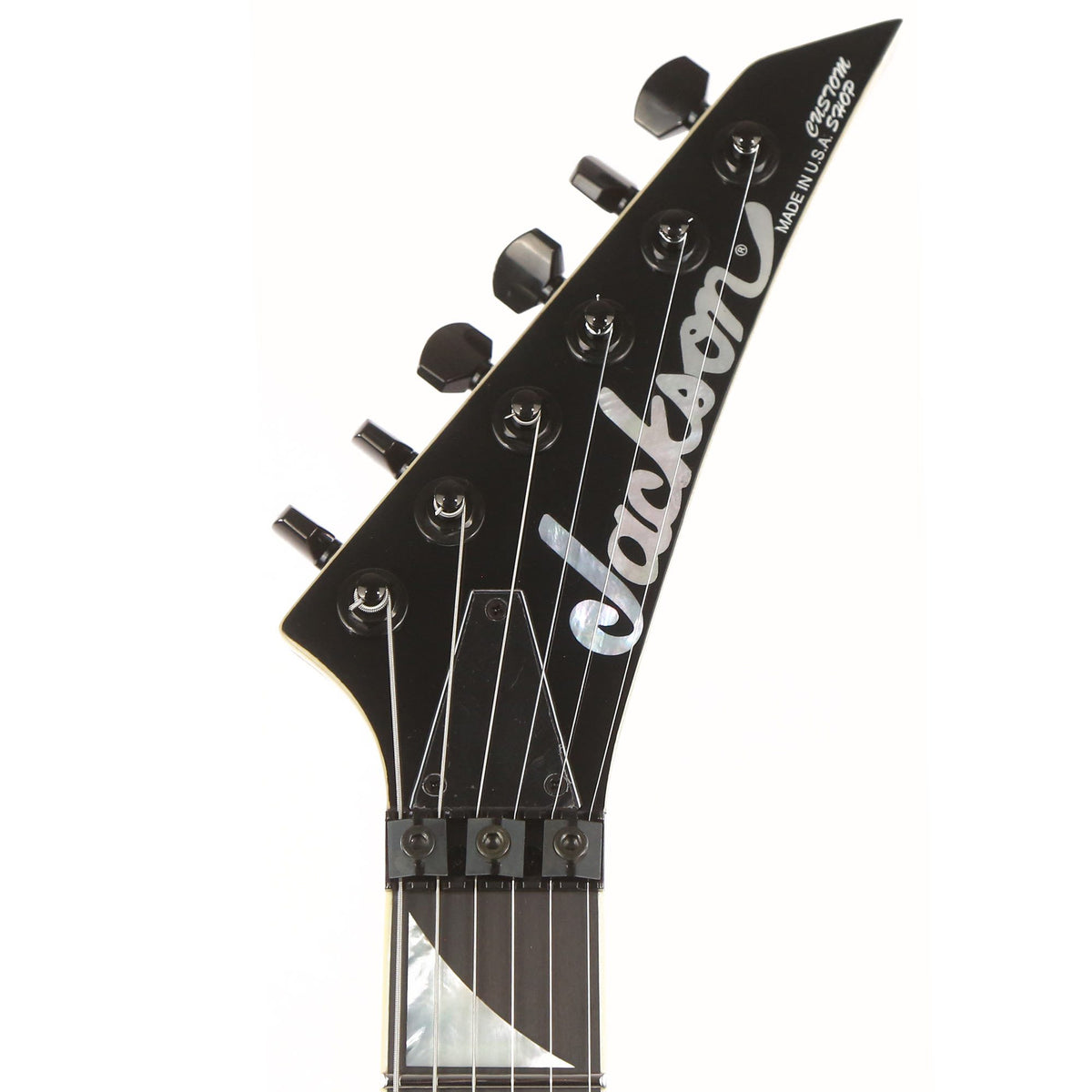 Jackson Custom Shop Roasted Mahogany Soloist HSH Natural Oil — 4