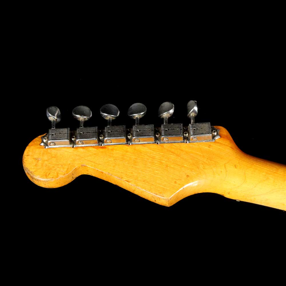 Fender Stratocaster Refinished Black 1962 — 5