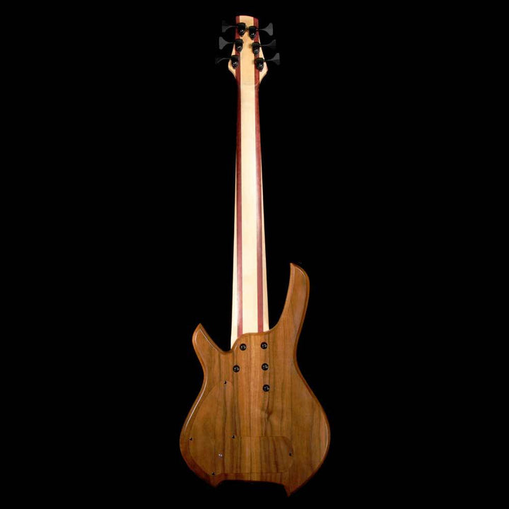 Willcox USA Custom Shop Lightwave Saber 6-String Bass Zebra Wood