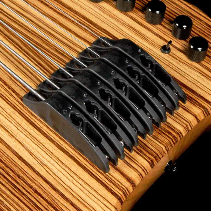 Willcox USA Custom Shop Lightwave Saber 6-String Bass Zebra Wood