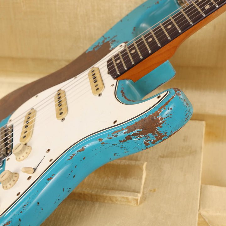 Fender Custom Shop '62 Stratocaster Masterbuilt Jason Smith Ultimate Relic Taos Turquoise