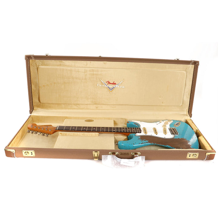 Fender Custom Shop '62 Stratocaster Masterbuilt Jason Smith Ultimate Relic Taos Turquoise