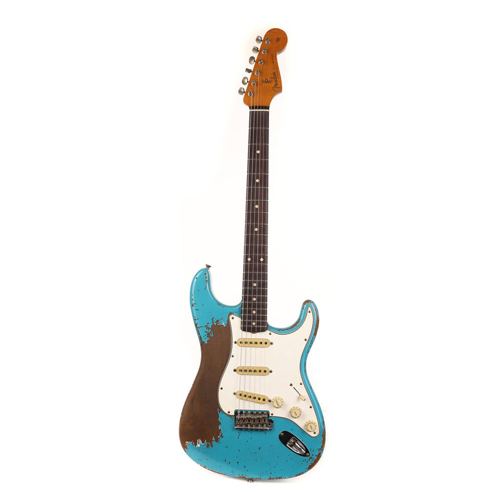 Fender Custom Shop '62 Stratocaster Masterbuilt Jason Smith Ultimate Relic Taos Turquoise