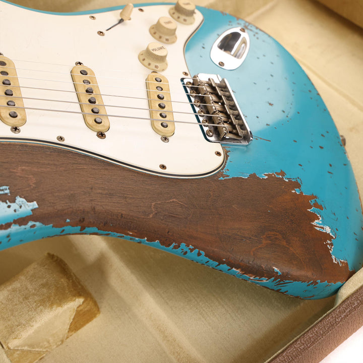 Fender Custom Shop '62 Stratocaster Masterbuilt Jason Smith Ultimate Relic Taos Turquoise