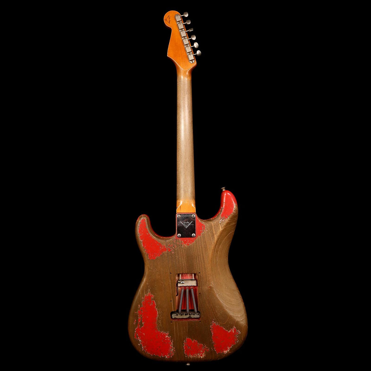 Fender Custom Shop '62 Stratocaster Ultimate Relic Masterbuilt Dale Wilson Fiesta Red — 3