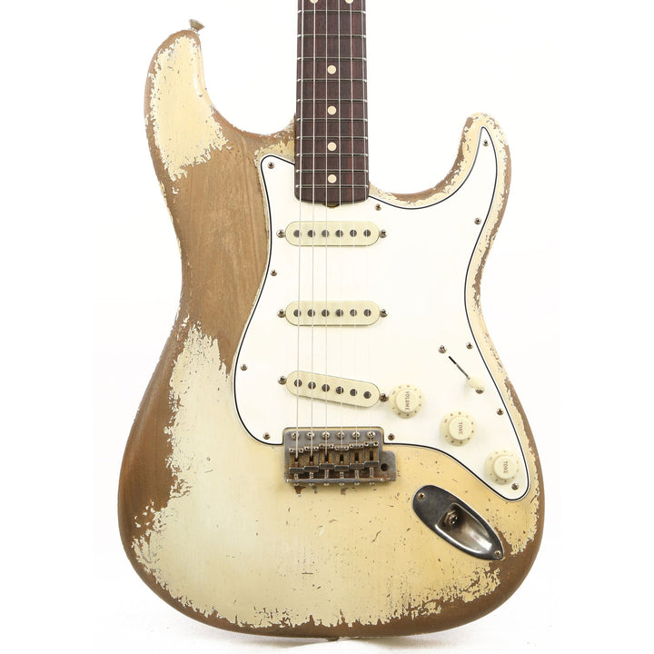 Fender Custom Shop 1960 Stratocaster Masterbuilt Dale Wilson Ultimate Relic Olympic White