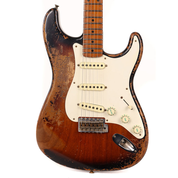 Fender Custom Shop '55 Stratocaster Kyle McMillin Masterbuilt Ultimate Relic 2-Tone Sunburst