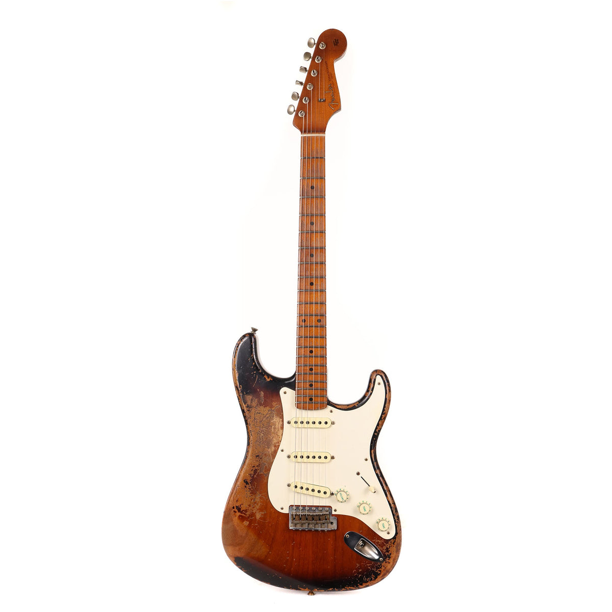Fender Custom Shop '55 Stratocaster Kyle McMillin Masterbuilt Ultimate Relic 2-Tone Sunburst — 2